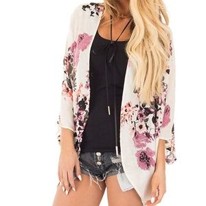 Floral Kimono